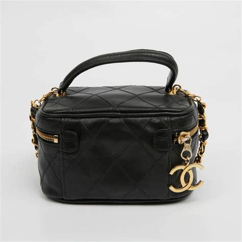 vanity case chanel|chanel vanity bag vintage.